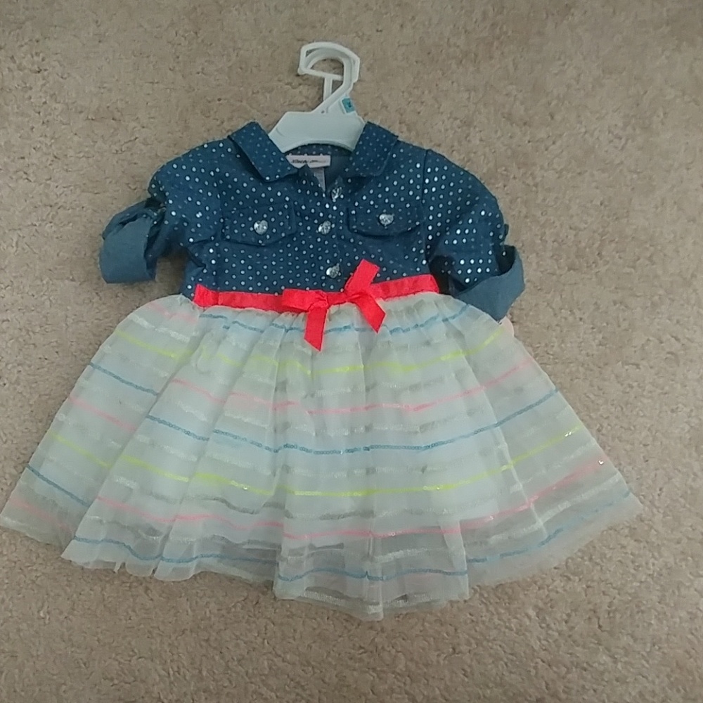 Chambray party dress